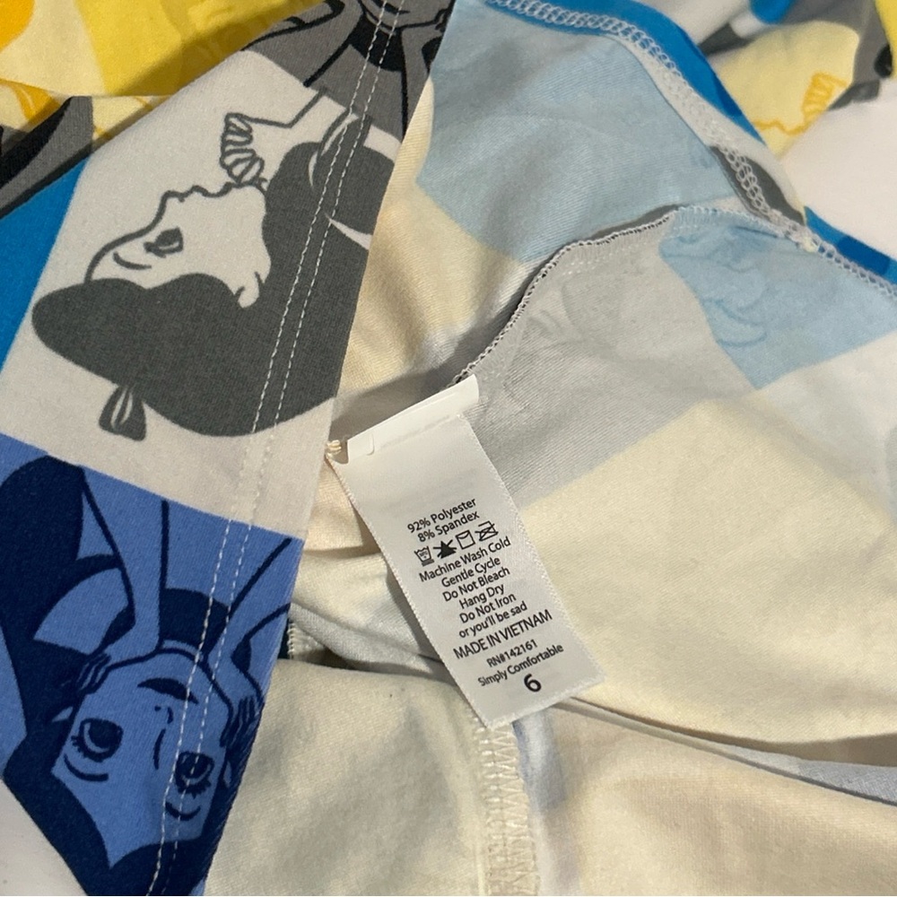 LuLaRoe Disney Kids Gracie Tunic hi-lo top. Size 6 Alice In Wonderland NWOT - Picture 11 of 11